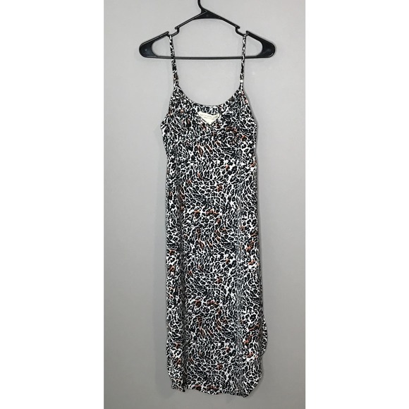 New Saltwater‎ Luxe: Brigette Leopard Mix Midi Tank Dress Small - Picture 4 of 5
